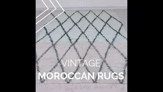 Berber handmade moroccan rug