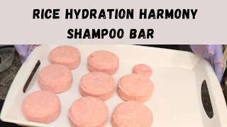 How I make my Rice Hydration Harmony Shampoo Bar