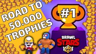 The Road To 50000 Trophies: NONSTOP to 2000 Trophies - Brawl Stars 2021