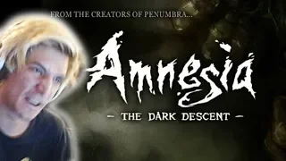 xQc Plays Amnesia: The Dark Descent *SCARY GAME* | with Chat