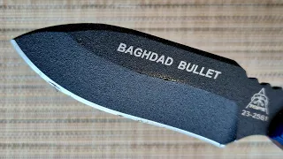 ВОТ ПУЛЯ ПРОСВИСТЕЛА... Нож BAGHDAD Bullet 03 TOPS Knives