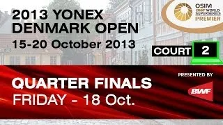 QF (Court 2) - WS - Wang Yihan vs Bae Yeon Ju - 2013 Yonex Denmark Open