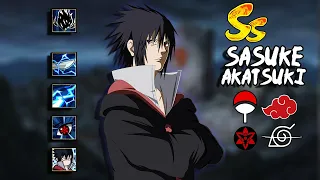 Naruto Online Mobile - Sasuke Akatsuki Gameplay
