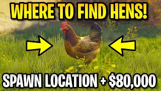 Where To Find Hens In GTA Online - GTA 5 Hen Location Animal Photography Challenge Event Locations