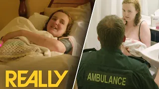 Woman Gives Birth To A Surprise Baby In Hotel Toilet! | Ambulance