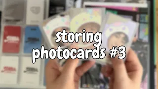 storing photocards #3 ♡ nct, ateez, txt, exo, shinee, billlie, & more