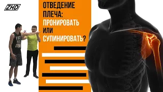 Отведение плеча: пронировать или супинировать?