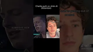 Charlie puth "ATTENTION" Vs JIMIN'S AL. #bts#charlieputh#jimin#trending #viral #4k#trending#reaction