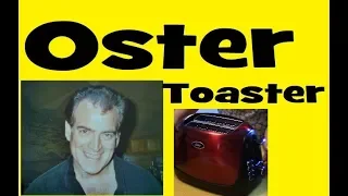 Oster Toaster Two Slice Toaster Metallic Red TSSTRJB2R