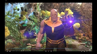 Thanos vs Avengers in Wakanda  full video thanos arrives stop motion recreation infinity war