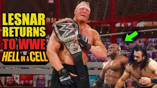 Brock Lesnar Returns & DESTROYS Bobby Lashley & Drew McIntyre At WWE Hell In A Cell 2021 LEAKED!