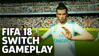 FIFA 18 Switch Gameplay