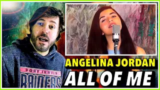 REACTION | Angelina Jordan - All of Me (John Legend) | BETTER THAN ORIGINAL ... AGAIN !!!!!!!! 😱