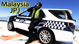 GTA5 MALAYSIA TOYOTA FORTUNER JPJ PATROL 大马Toyota Fortuner JPJ 巡逻车