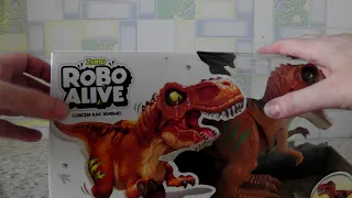 ОНЛАЙН ТРЕЙД.РУ — Робот Тираннозавр 1 TOY RoboAlive (оранж) артикул 1577082