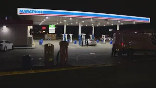 IMPD investigating after body found with trauma at northwest side gas station