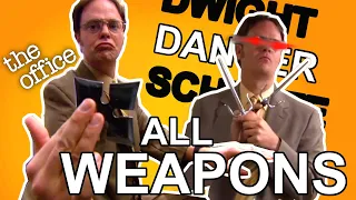 The Office | *ALL* (all of them) Dwight Shrute Weapons | HD 1080p