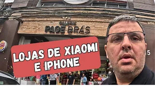 Tour de preços nas lojas de celulares da galeria Pagé Brás: Iphone, Xiaomi e Realme