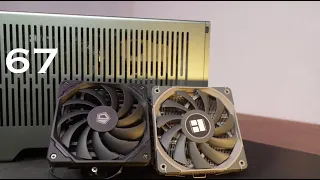 7800X3D - MORE 67mm Coolers from Thermalright and ID Cooling with the Terra!