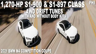 H5 AWD DRIFT TUNES 2021 BMW M4 COMPETITION COUPE