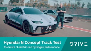 Hyundai N Concept Track Test | The Future Of Electric and Hydrogen Performance | Drive.com.au