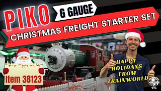 G Scale Piko Christmas Freight Starter Set
