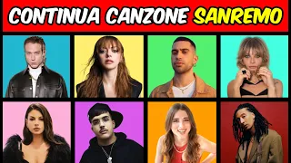 QUIZ - CONTINUA LE CANZONI DI SANREMO 2024 🎵 || FINISH THE LYRICS