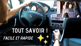 COMMENT CONDUIRE UNE VOITURE MANUELLE TUTO FACILE !