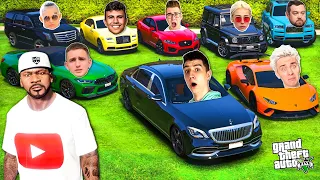 УГНАЛ МАШИНЫ ПОПУЛЯРНЫХ ЮТУБЕРОВ! GTA 5 РЕАЛЬНАЯ ЖИЗНЬ (МОДЫ ГТА 5) GTA 5 MODS