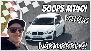 Vollgas im 500PS BMW M140i über den Nürburgring hacken!