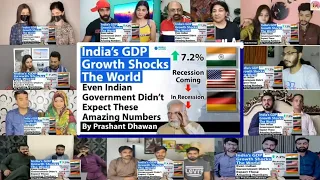 World is Shocked by India's GDP Growth numbers | Indian GDP | Mix Reaction