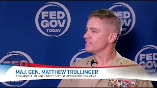 Maj  Gen  Matt Trollinger, USMC,   Commander   Marine Forces Special Operations Command