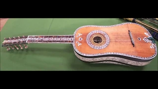 'Romanesca' improvisation on Chitarra battente by Taro Takeuchi