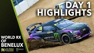 Day 1 Highlights | 2019 Spa FIA World Rallycross of Benelux