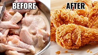 The Secret of Cooking Crispy & Juicy Fried Chicken | Ang Sikreto sa Masarap na Jollibee Chicken Joy?