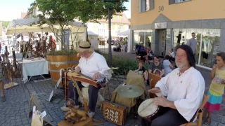 Duo Dulcimus - Auf der Mauer auf der Lauer - Dulcimer - Djembe