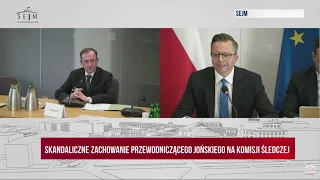 Komisja ds. wiz. Kamiński do Jońskiego: pana pytania są obraźliwe! | TV Republika