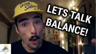 Balance Exercises for Snowboarders and Ski Athletes. What is balance? Science, People!