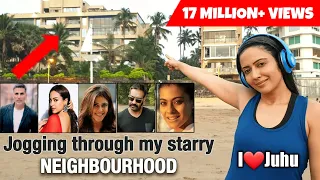 Bollywood Celebrity Homes Tour in JUHU, Mumbai (English Subtitles)