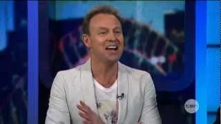 Jason Donovan interview on The Project (2012)