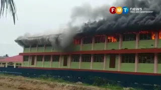 Asrama sekolah agama Maahad Al Islah terbakar