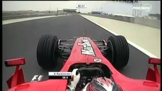 F1 2007 - R03 - Raikkönen onboard lap Bahrain FP3