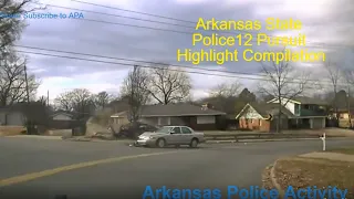 Arkansas State Police 12 Pursuit New Year's Eve Highlight COMPILATION| Let's GO! #Dashcam #GTA