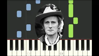 EASY piano tutorial "LE SUD Nino Ferrer, 1975, avec partition gratuite