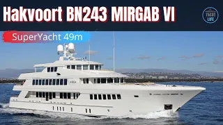 Inside The EUR 25 Million 2010 Hakvoort BN243 MIRGAB VI SuperYacht | Spacious, luxurious and stylish