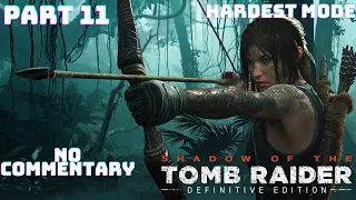 Shadow of The Tomb Raider Deadly Obsession Gameplay Walkthrough - No Commentary Pt 11 Box of IX