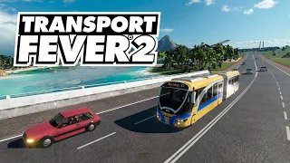 Transport Fever 2 - Новый межгород рейс автобуса! #29
