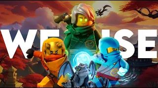 WE RISE ||  MUSIC VIDEO || NINJAGO DRAGONS RISING PART 2 || NINJAGO TRIBUTE PART 1 || GREEN NINJA