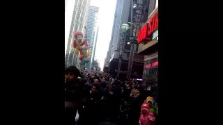 Mc Donald's float at Macy's parade