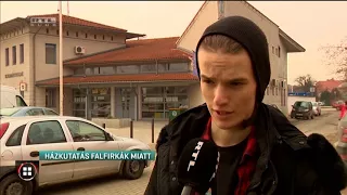 Házkutatás falfirkák miatt 18-01-26